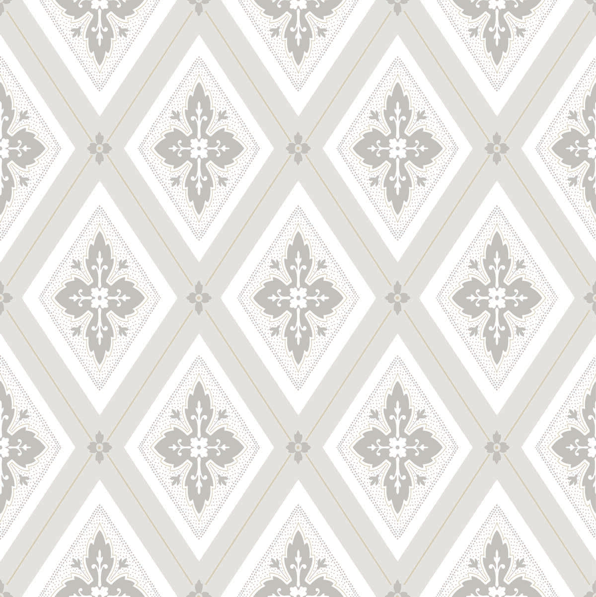 Lily - Grey - WINFIELD THYBONY Papel pintado