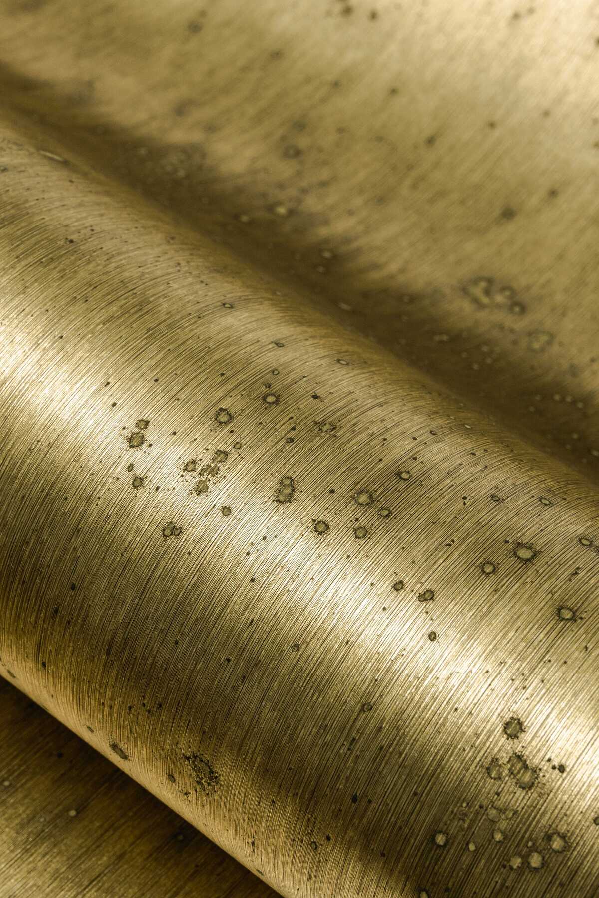 Aurora - Aged Brass - WINFIELD THYBONY Wallpaper