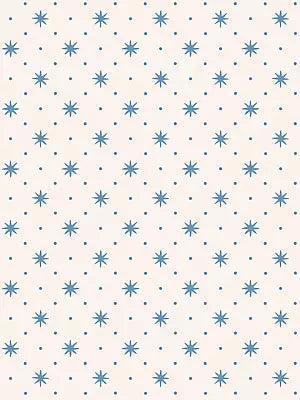 Grand Trixie Wallcovering - Cobalt