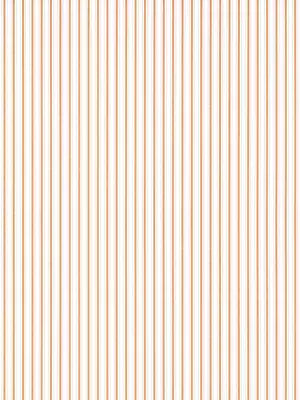 Johnson Stripe - Peach - Scalamandre Wallpaper