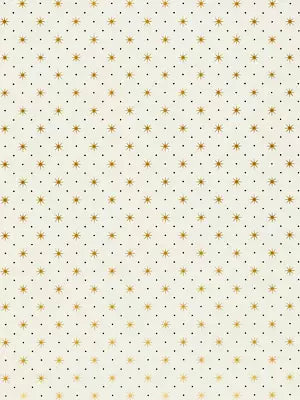 Trixie - Gold & Black On White
