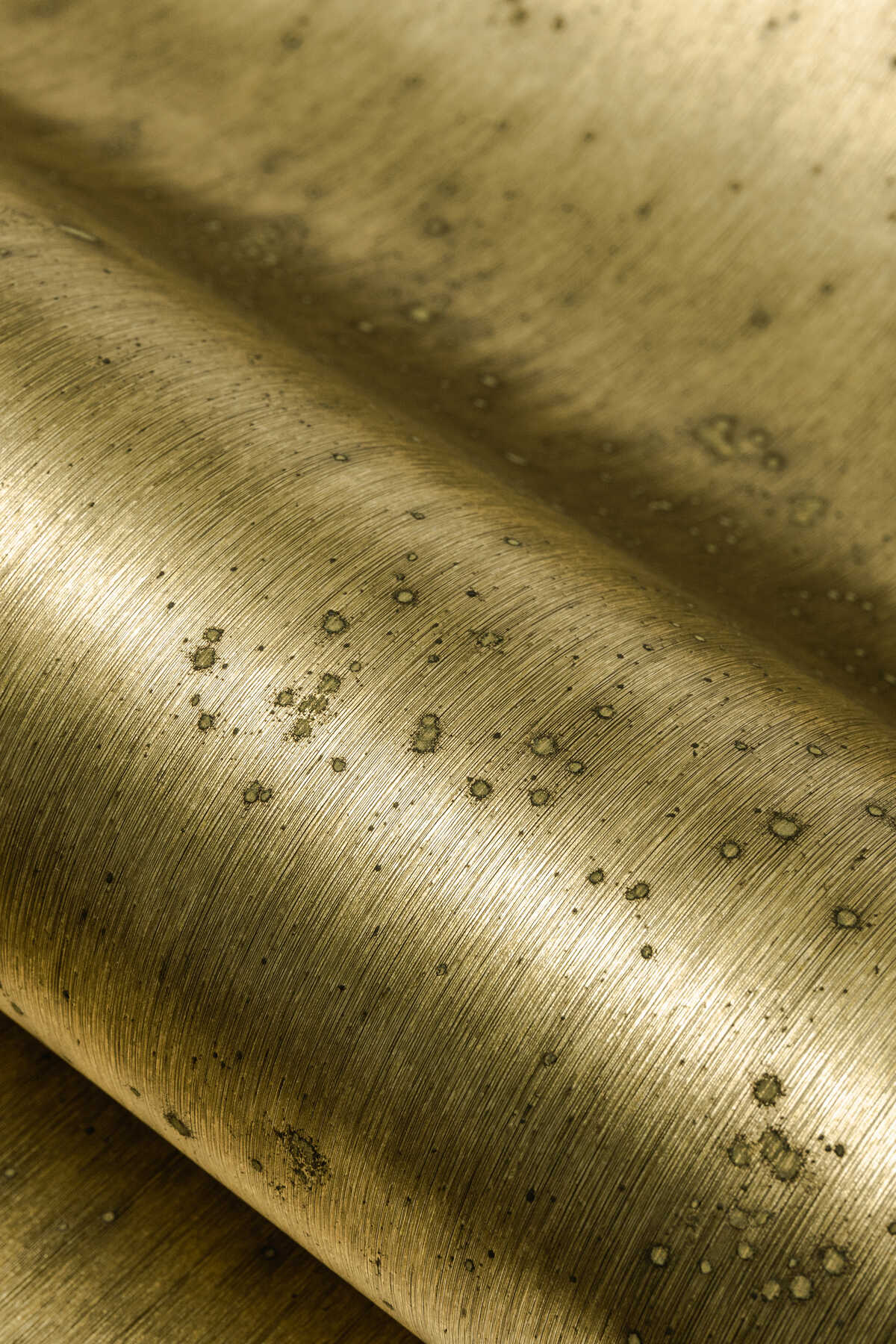 Aurora - Aged Brass - WINFIELD THYBONY Wallpaper
