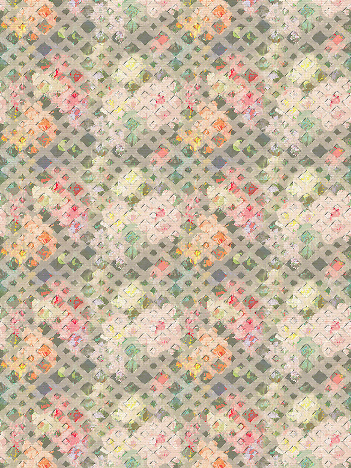 Defosse Trellis - Azalea - Scalamandre Wallpaper