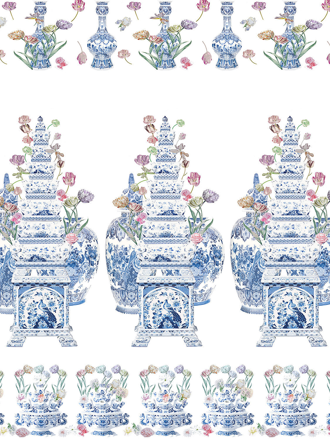 Tulipiere Flowers | Panel - White