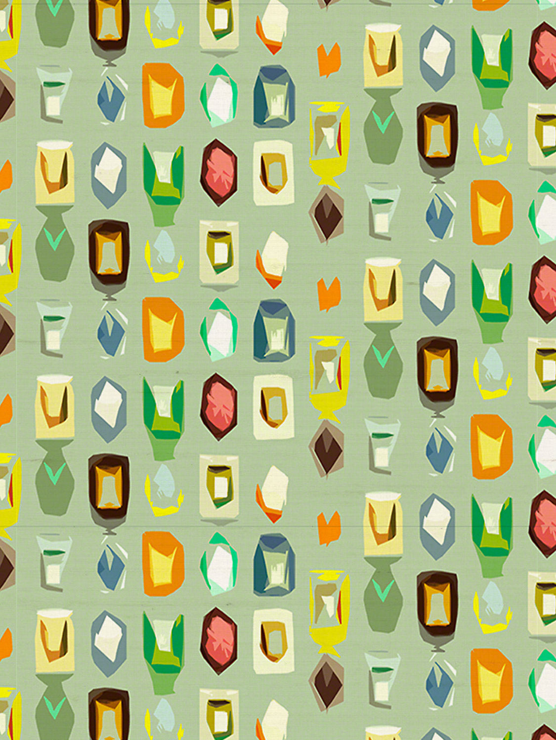 Colorpop - Granada - Scalamandre Wallpaper
