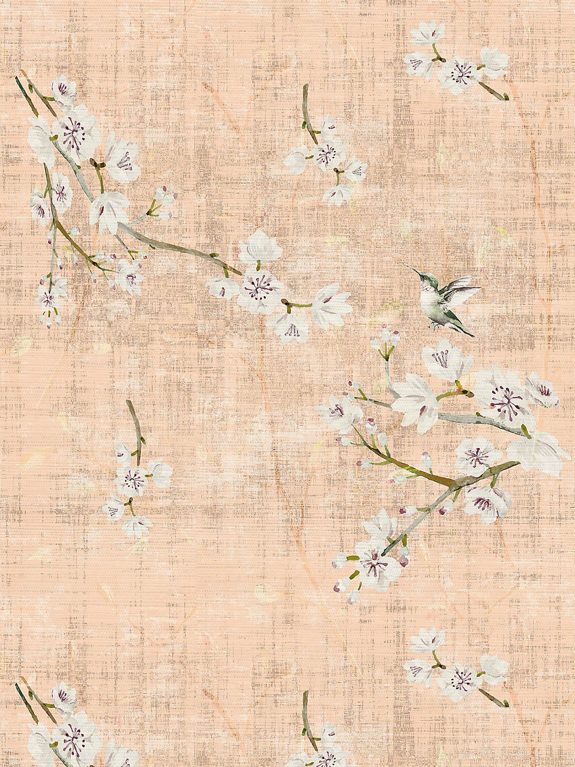 Blossom Fantasia - Romance - Scalamandre Wallpaper