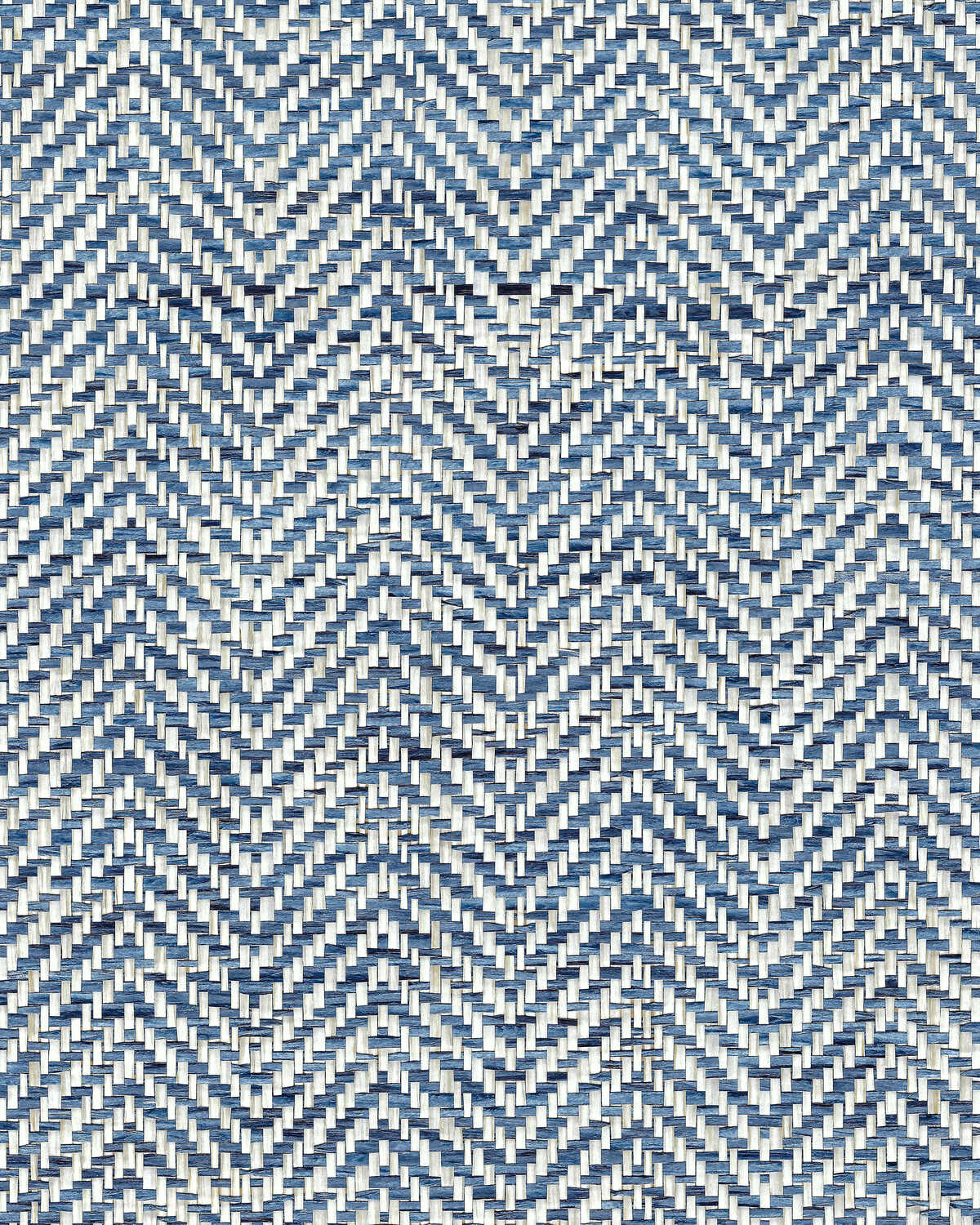 Saori Chevron - Marine Blue - WINFIELD THYBONY Papel pintado
