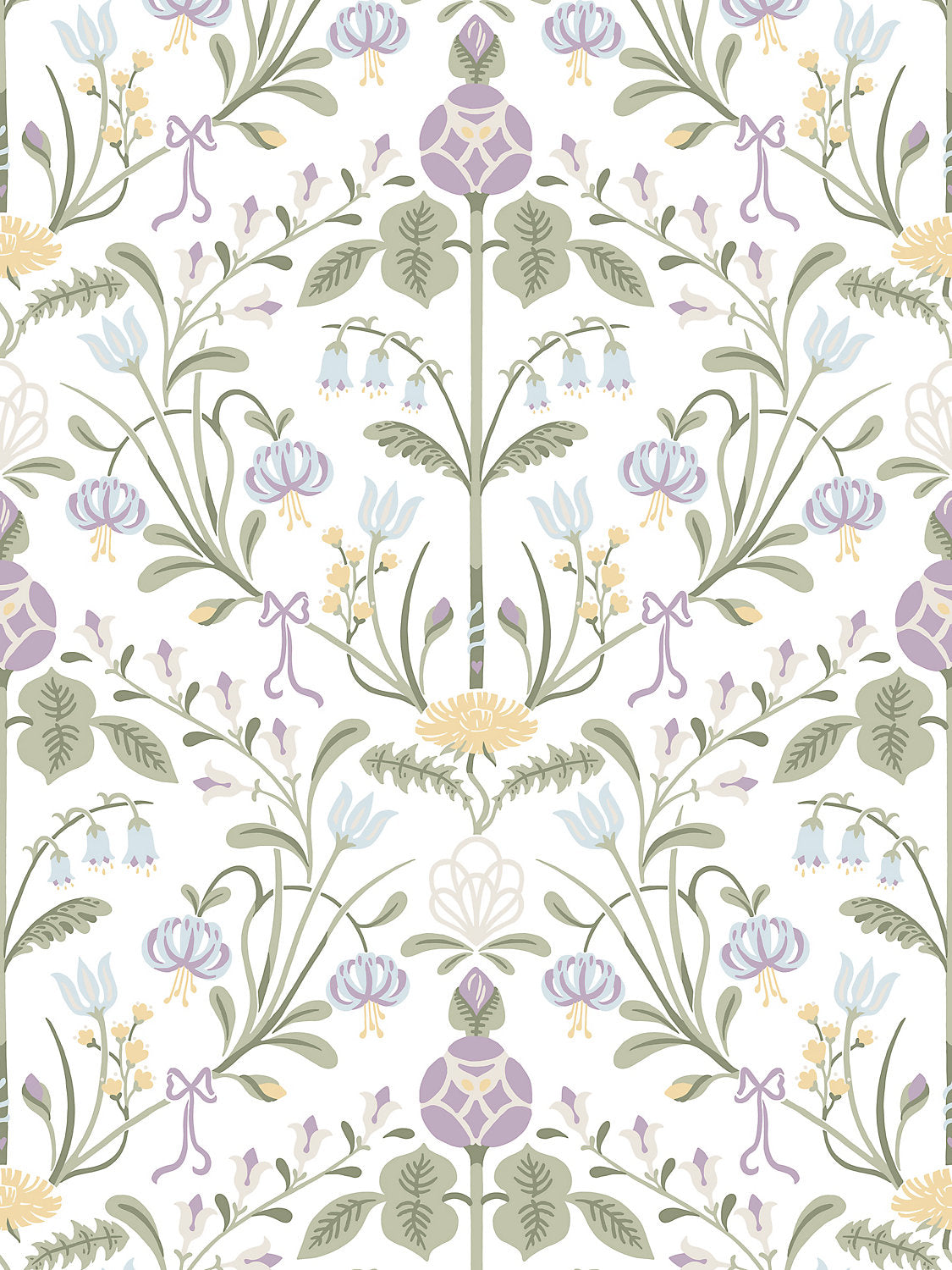 Till Carl - Lilac - Scalamandre Wallpaper