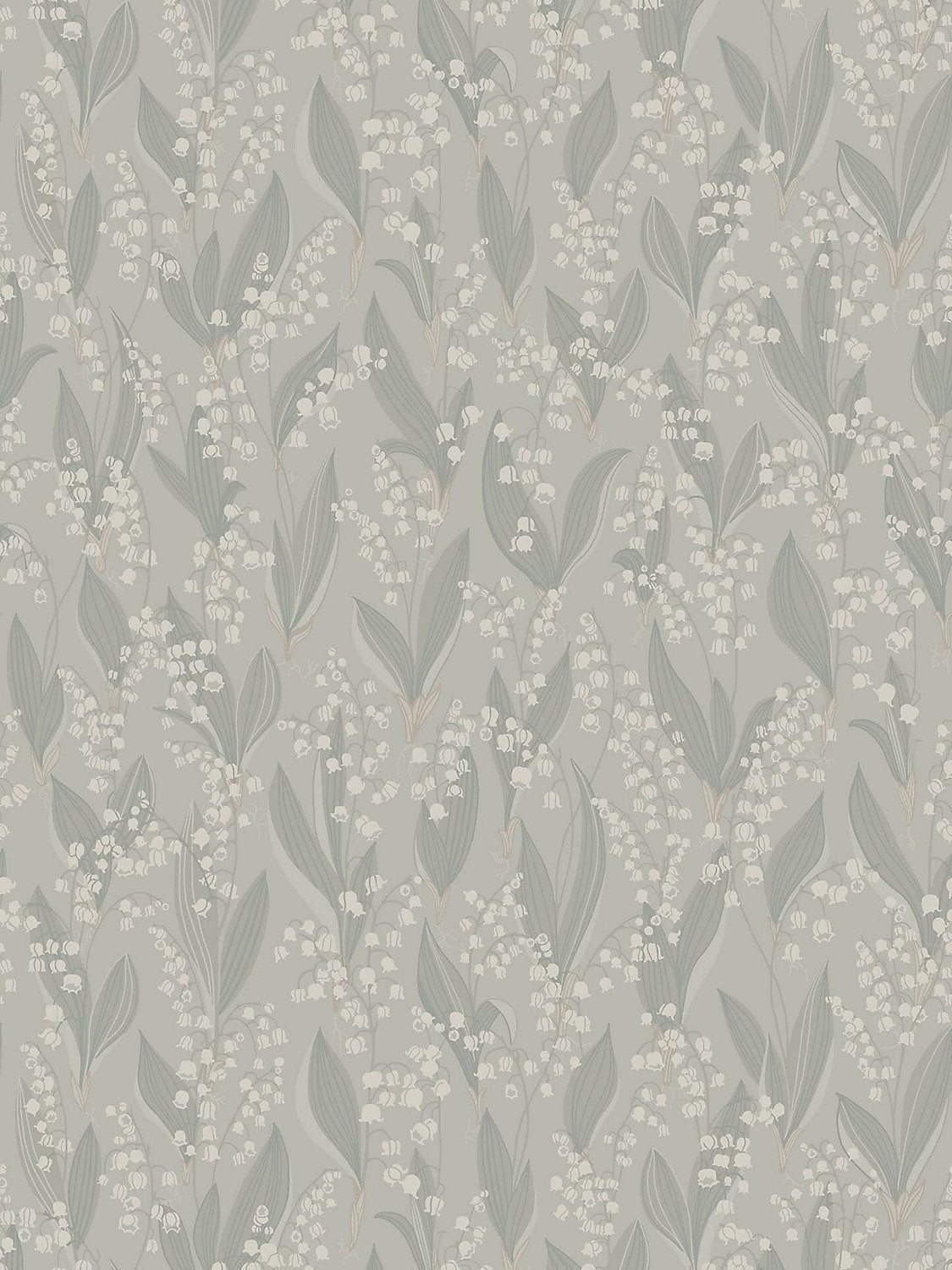 Liljekonvalj - Sage Green - Scalamandre Wallpaper