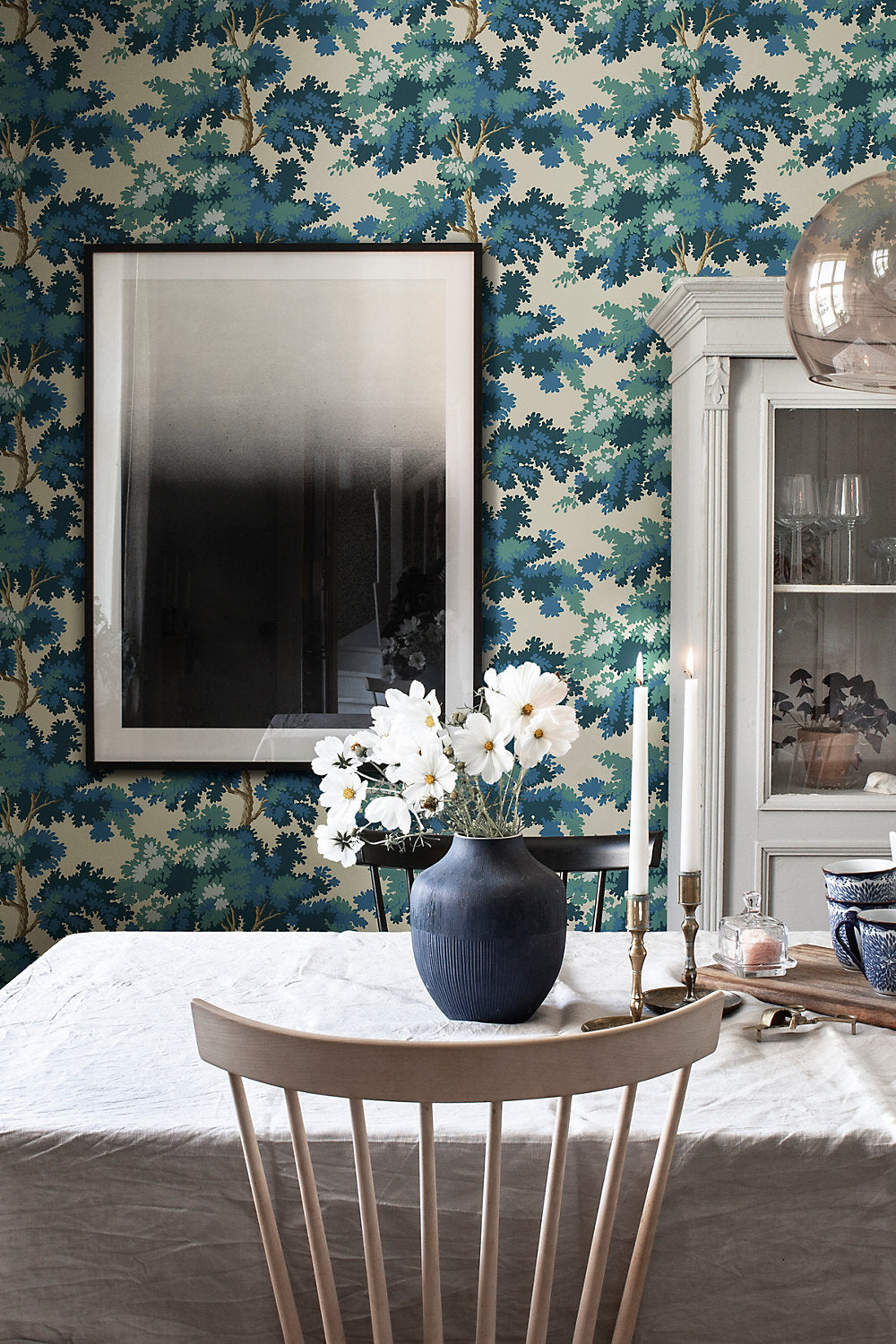 WSB00660444 Raphael Dark Blue by Sandberg Wallcovering