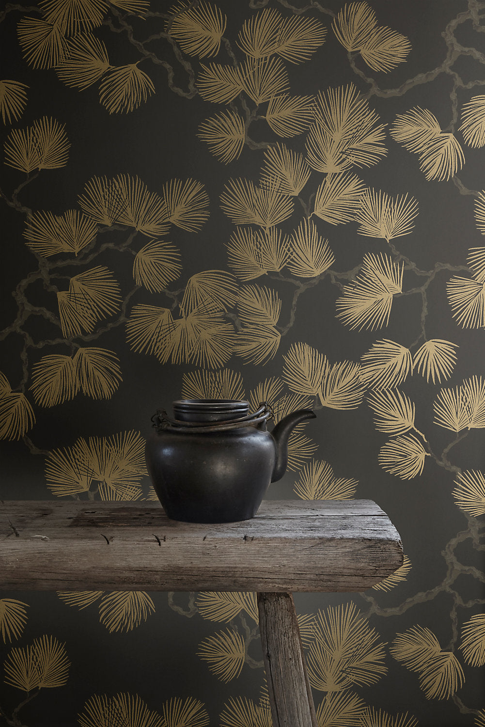 WSB 0804 0099 Pine Black by Sandberg Wallcovering