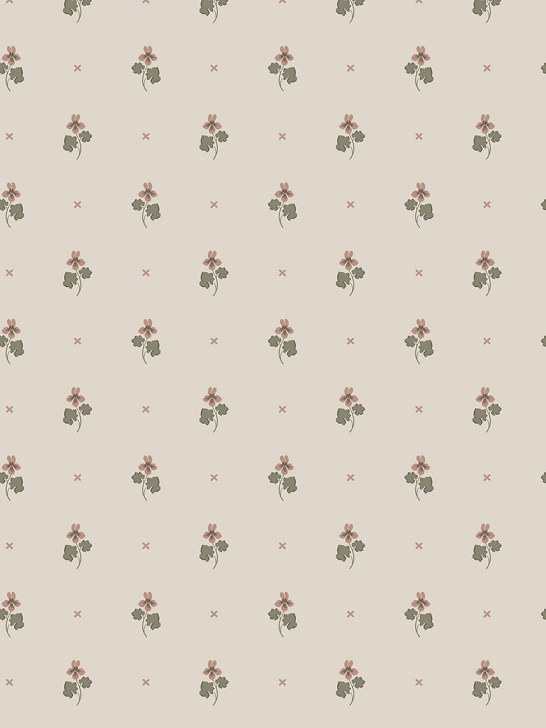 Mimi - Blush - Scalamandre Wallpaper