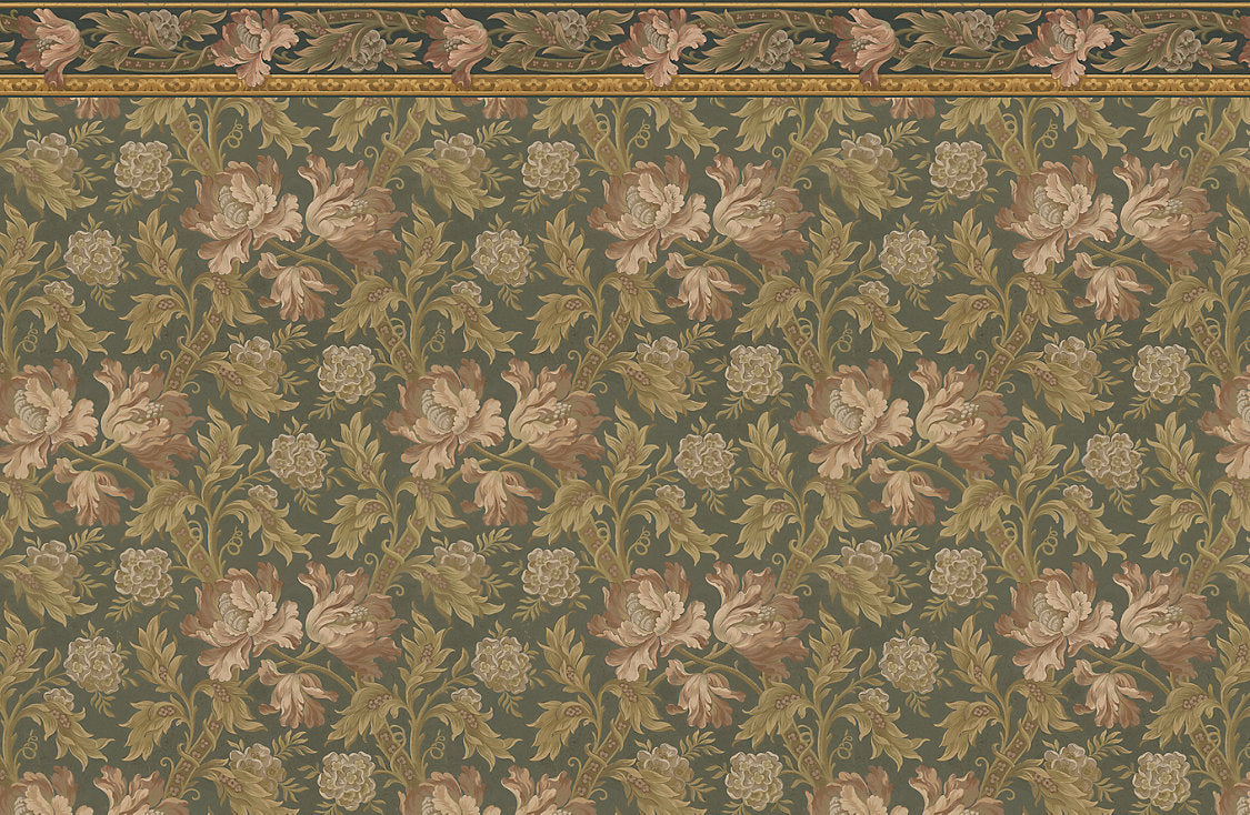 Esther | Mural - Forest Green