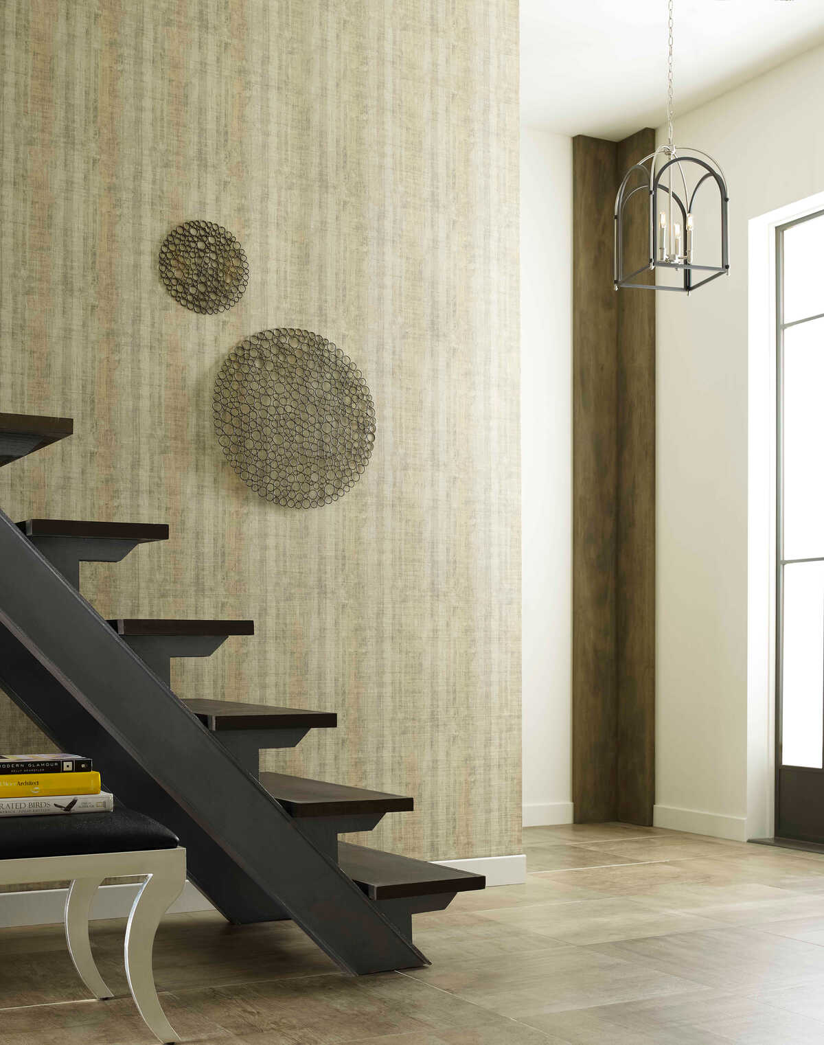 Brush Stroke - Powder Blue - WINFIELD THYBONY Wallpaper