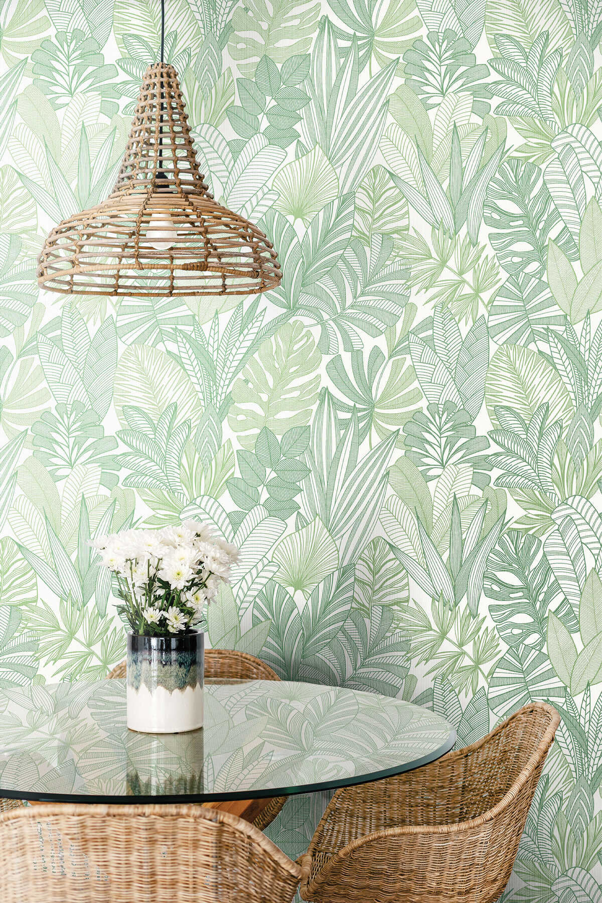 Cornish Lane - Tropicale - WINFIELD THYBONY Wallpaper