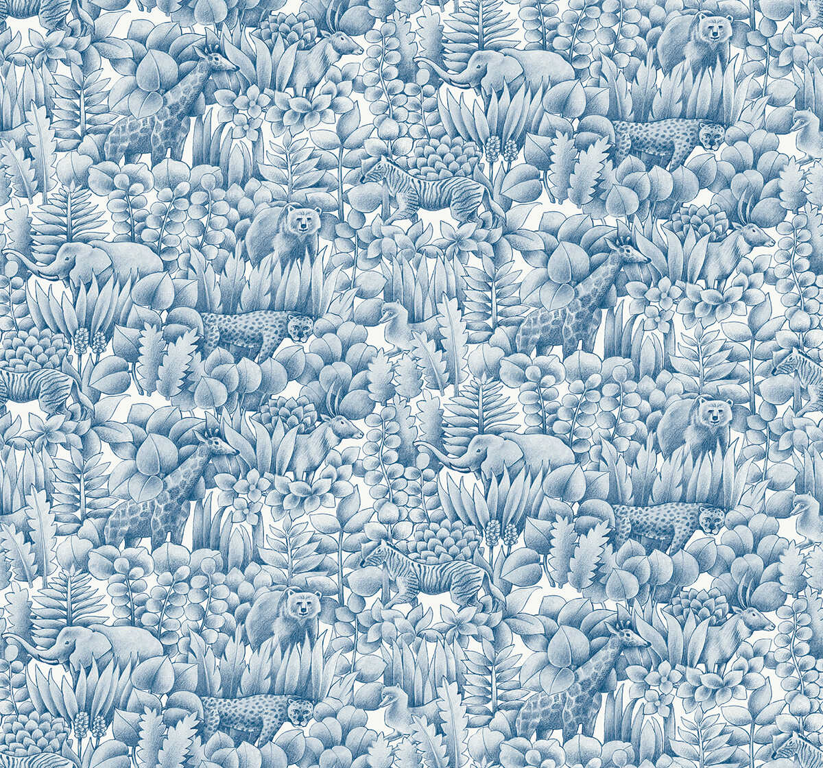 Tamarind - Captain Blue - WINFIELD THYBONY Wallpaper