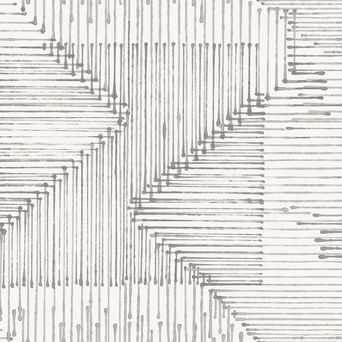 Walker Weave - Grey On Greyp - Winfield Thybony Wallpaper