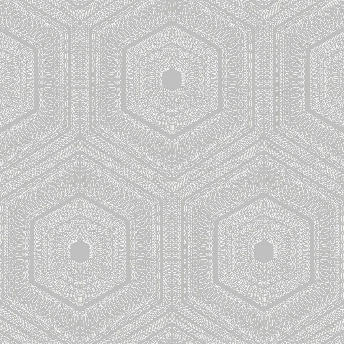 Concentric Groove - Stone - WINFIELD THYBONY Wallpaper