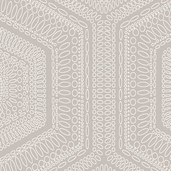 Concentric Groove - Buff - WINFIELD THYBONY Wallpaper