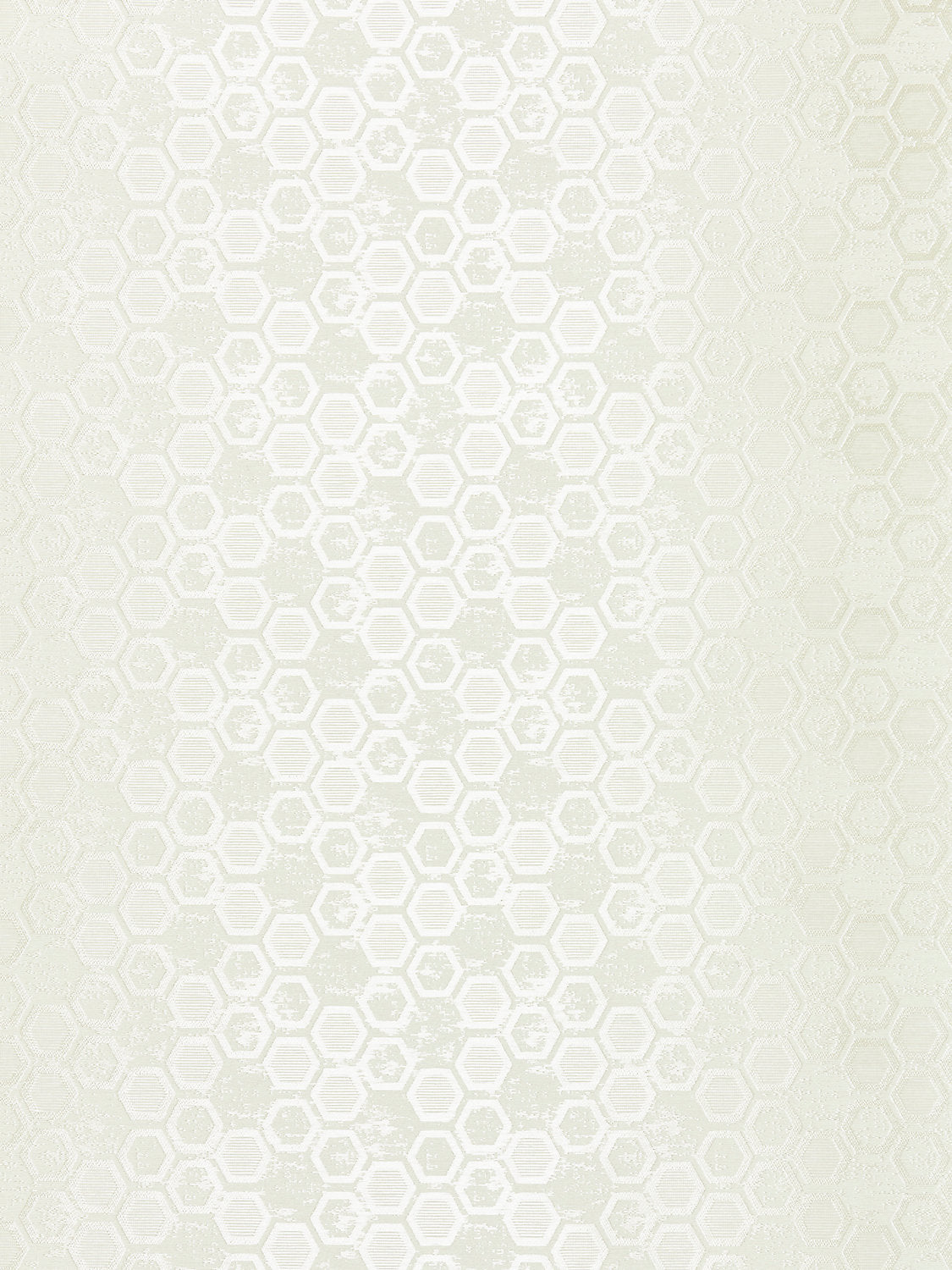 Hexagon Inspiration - Ivory - Scalamandre Wallpaper