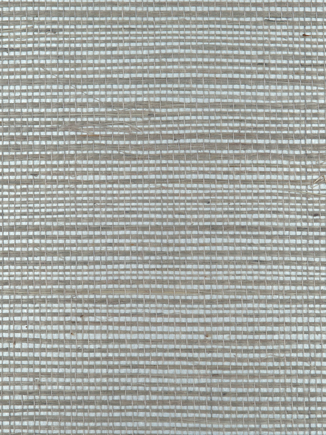 Sultry Sisal - Silver - Scalamandre Wallpaper
