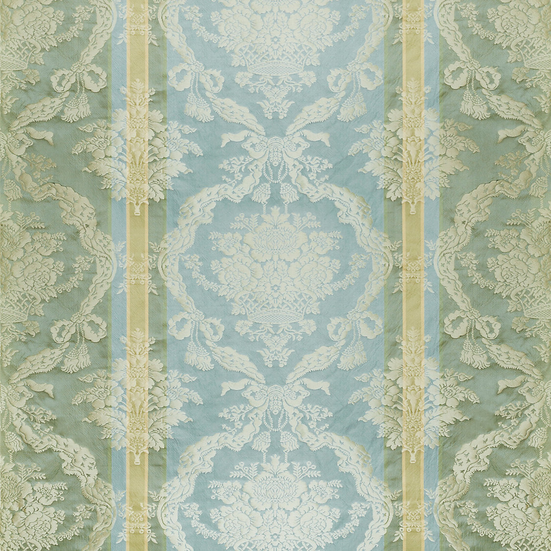 Petrarca Stripe - Celadon Sky - Scalamandre Fabric