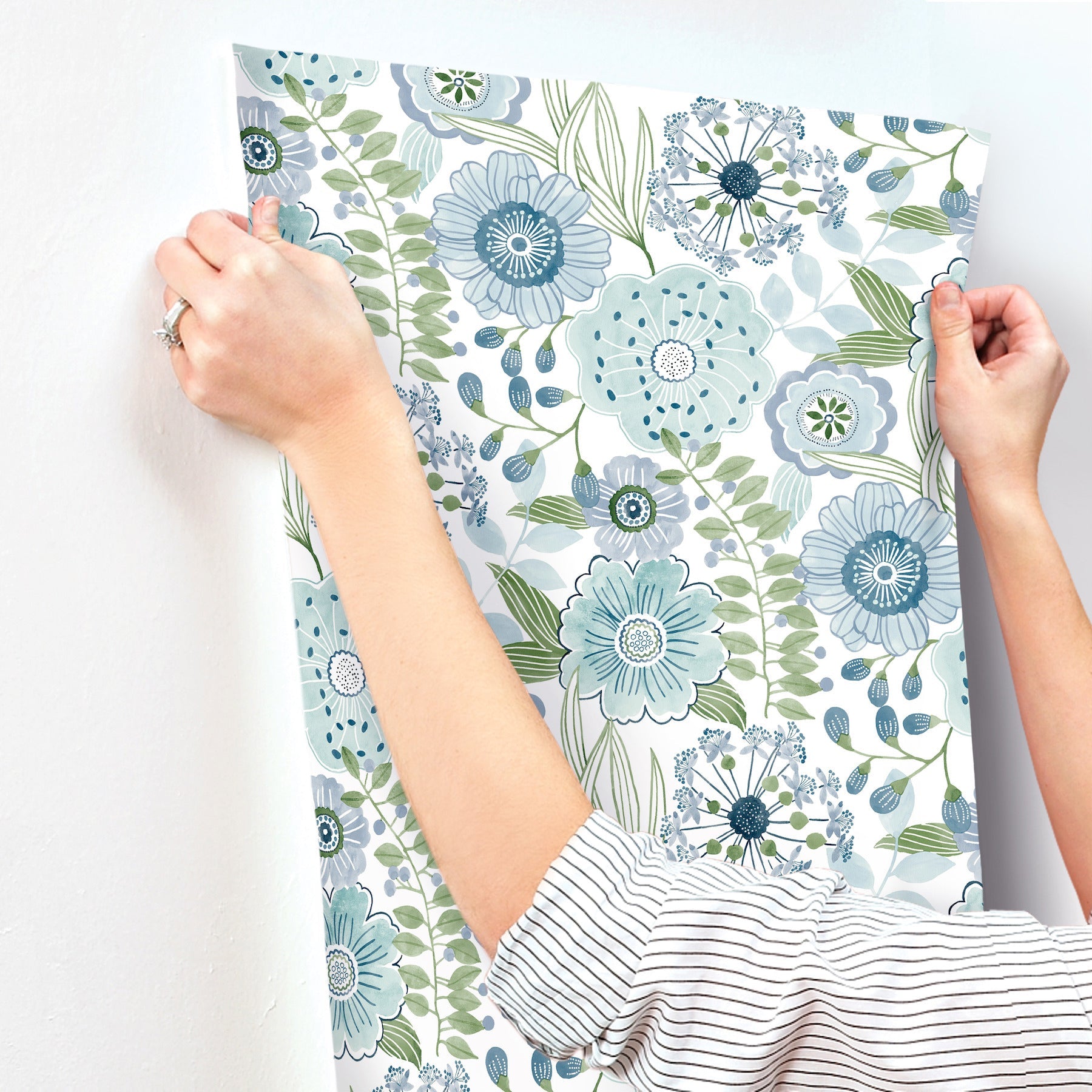 artistic-bouquet-wallpaper-alpine-leaf-york-wallcoverings-zm2892