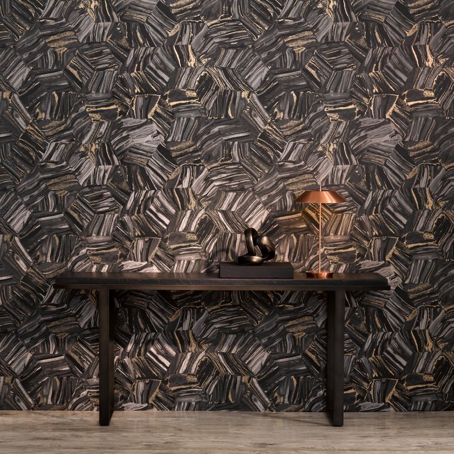 Agate - AGA-008 BRONZITE - Innovations Wallcovering - Innovations Wallpaper
