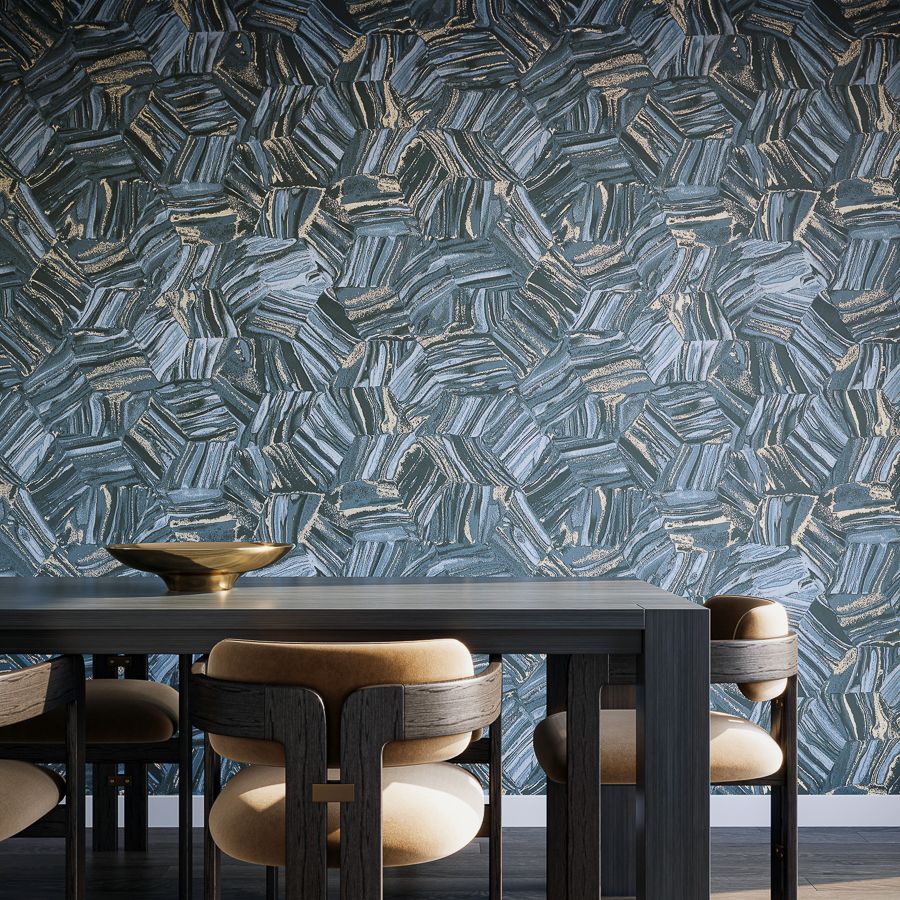 Agate - AGA-008 BRONZITE - Innovations Wallcovering - Innovations Wallpaper