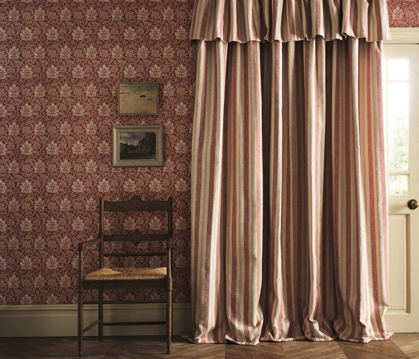 Honfleur Annecy Green - Nina Campbell - NCW4593-03 Wallcovering