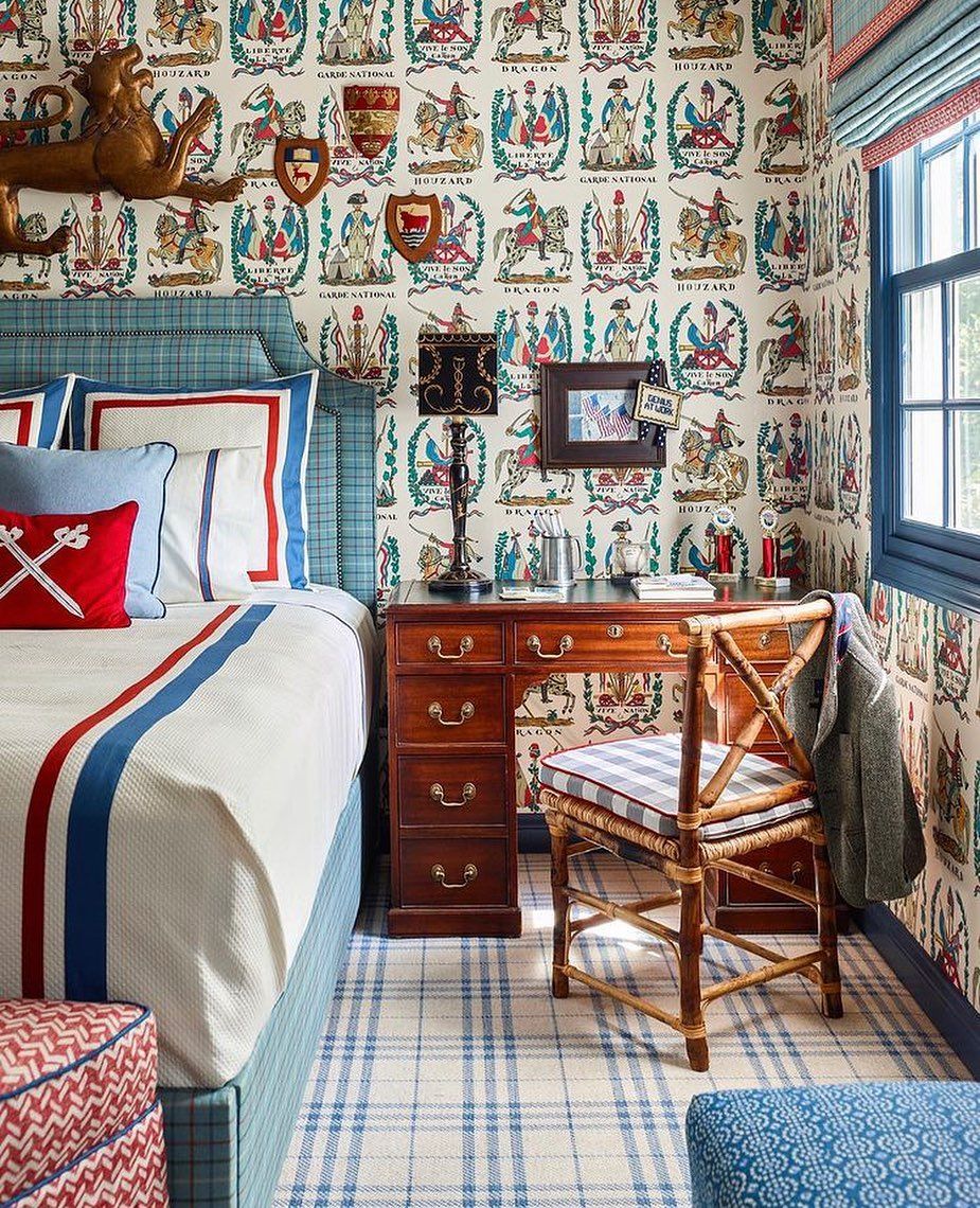 BR-60311.01.0 BATTLE OF VALMY 1792 MULTI ON WHITE VINYL - BRUNSCHWIG & FILS Wallcovering