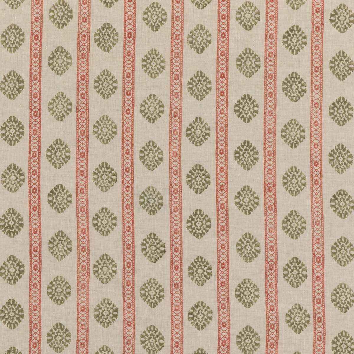 Bp1082150 Alma Red Green G P J Baker Fabric - G P & J BAKER Fabric