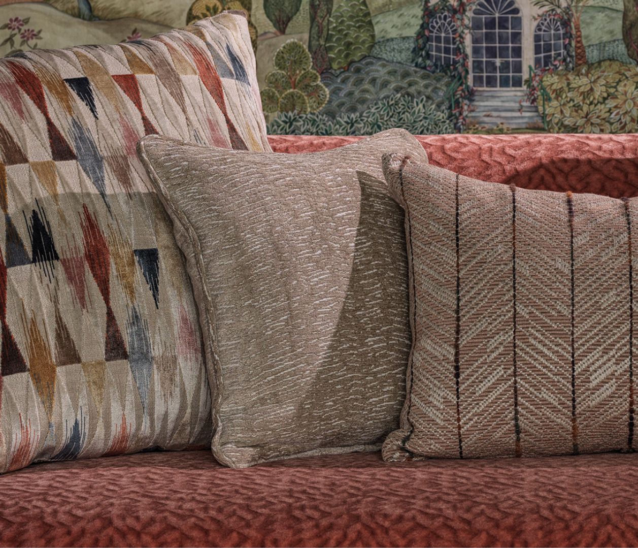 Lansdowne Courtnell Moss - Osborne & Little - F7874-04 Fabric