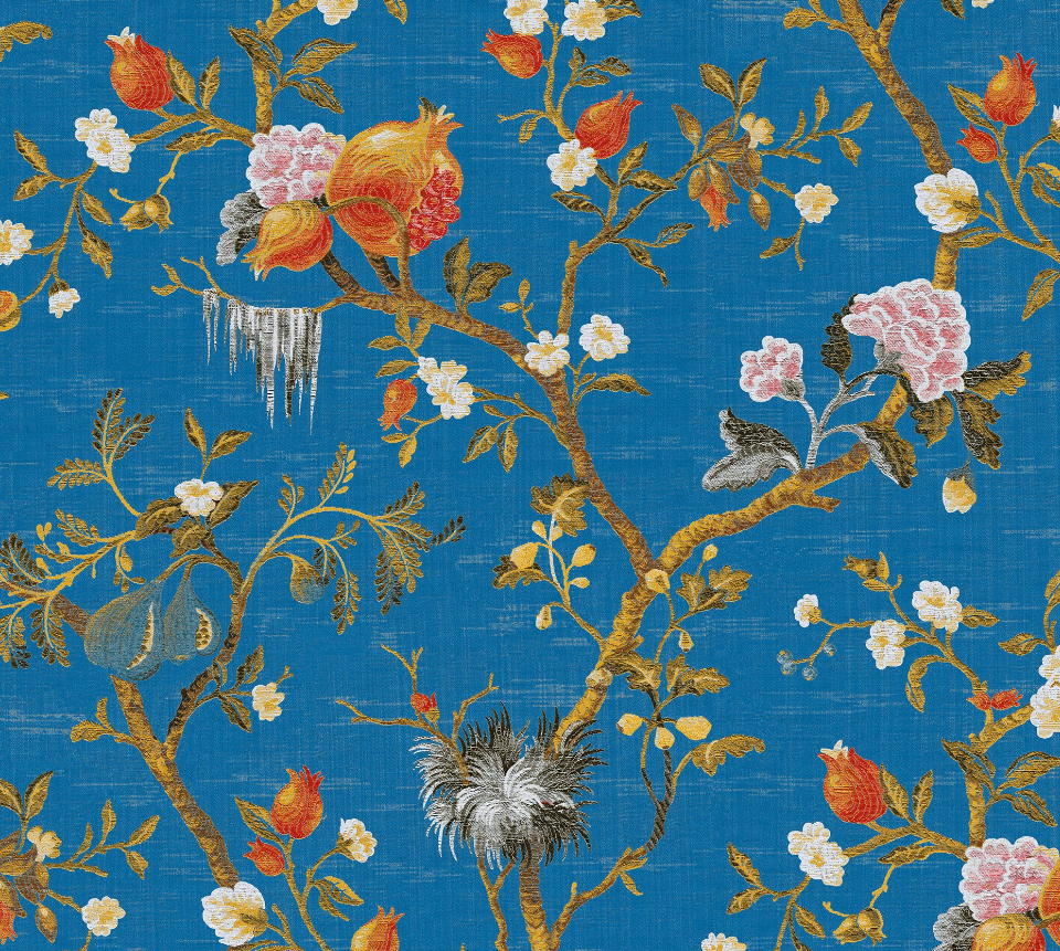 MELOGRANO - VINYL WALLCOVERING BLU DI PRUSSIA CL WP26464 0010 by Colony