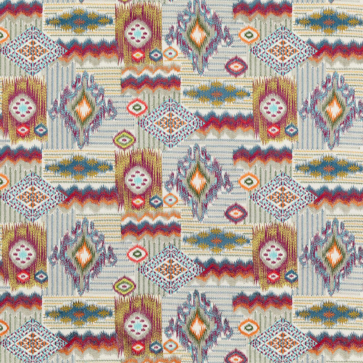 Dazzle - Multi - MULBERRY Fabric