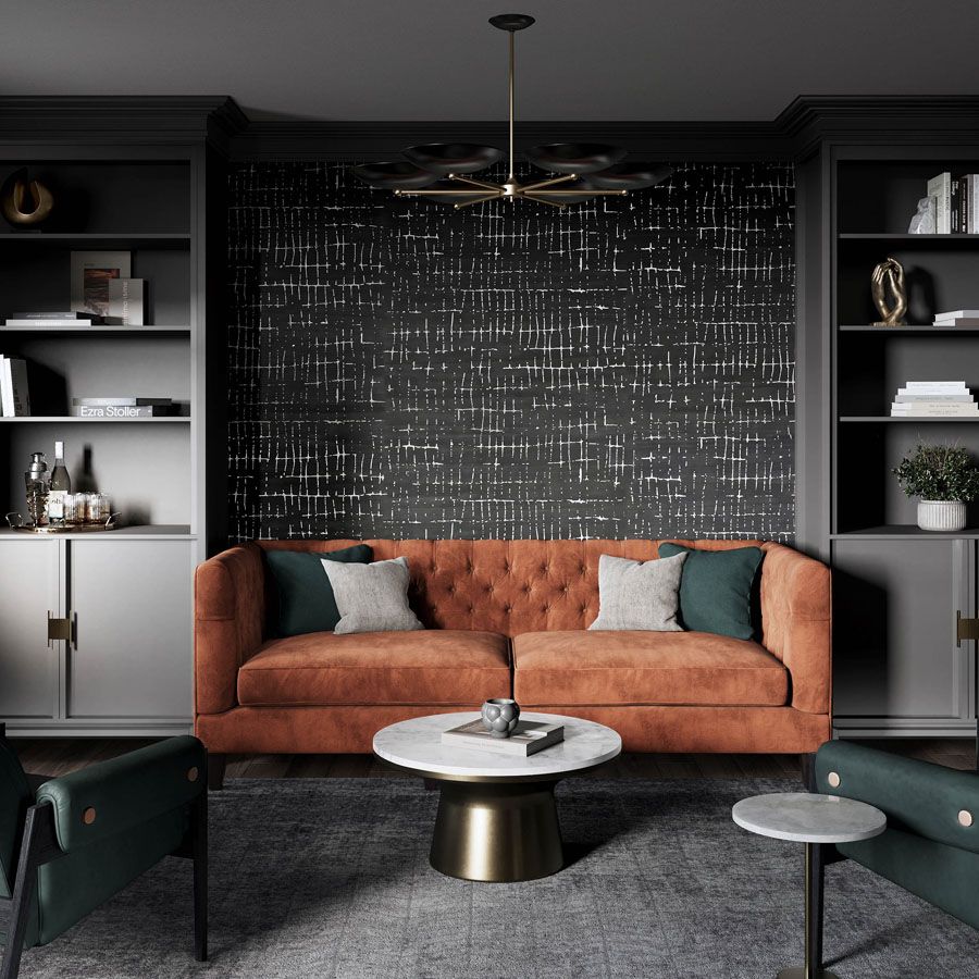 Cypress - CYP-07 EBONY - Innovations Wallcovering