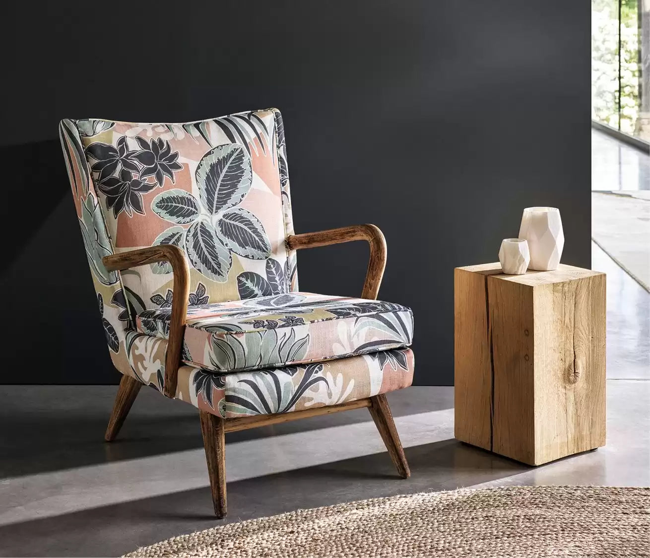 Irisa Frondoso Petrol/Gold - Osborne & Little - F7837-01 Fabric
