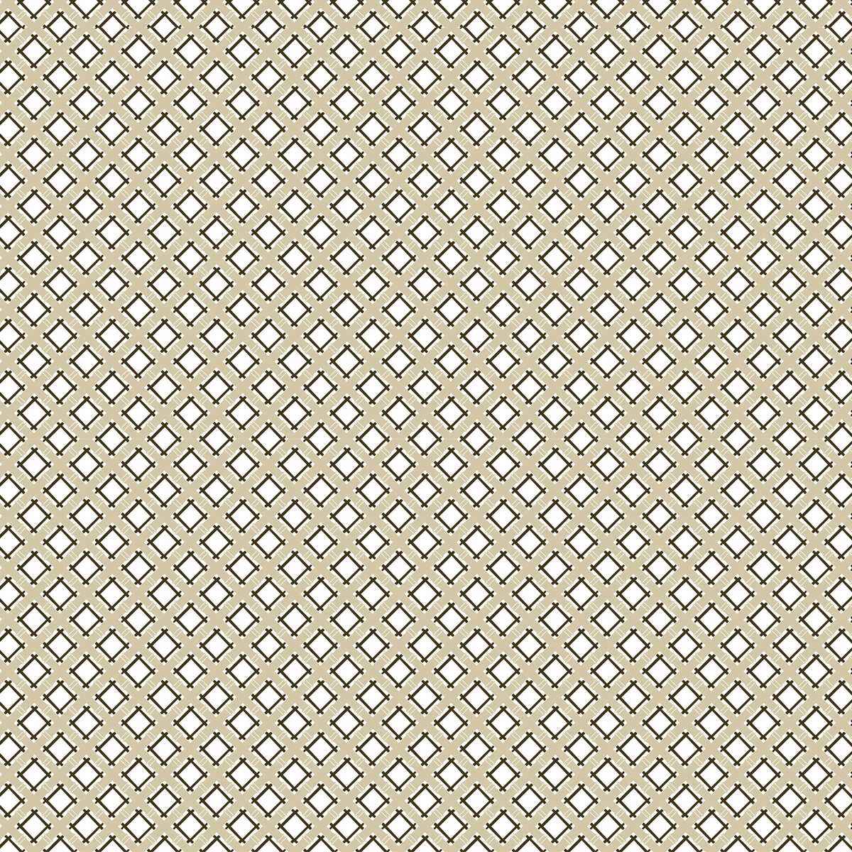 Gdt55270030 Trellis Beige Negro Gaston Y Daniela Fabric