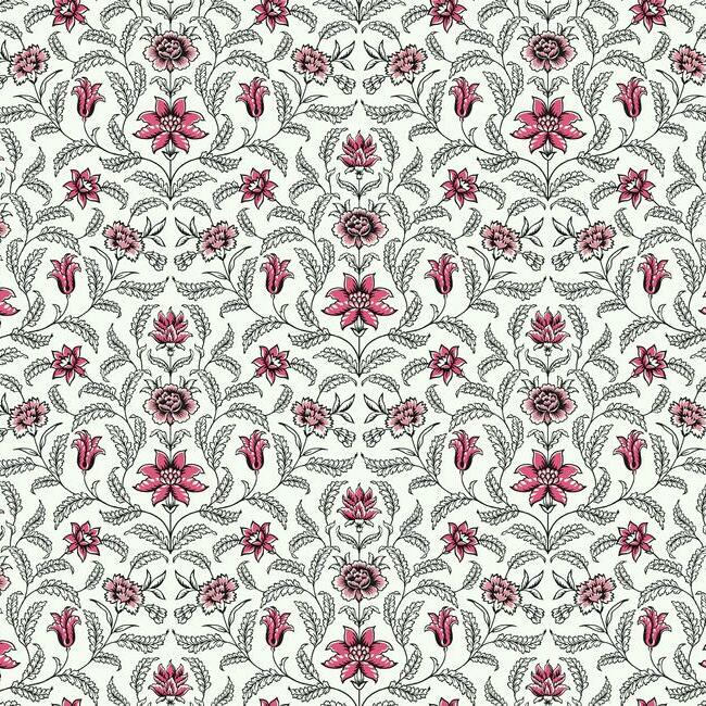 vintage-blooms-wallpaper-crimson-york-wallcoverings-gr5982