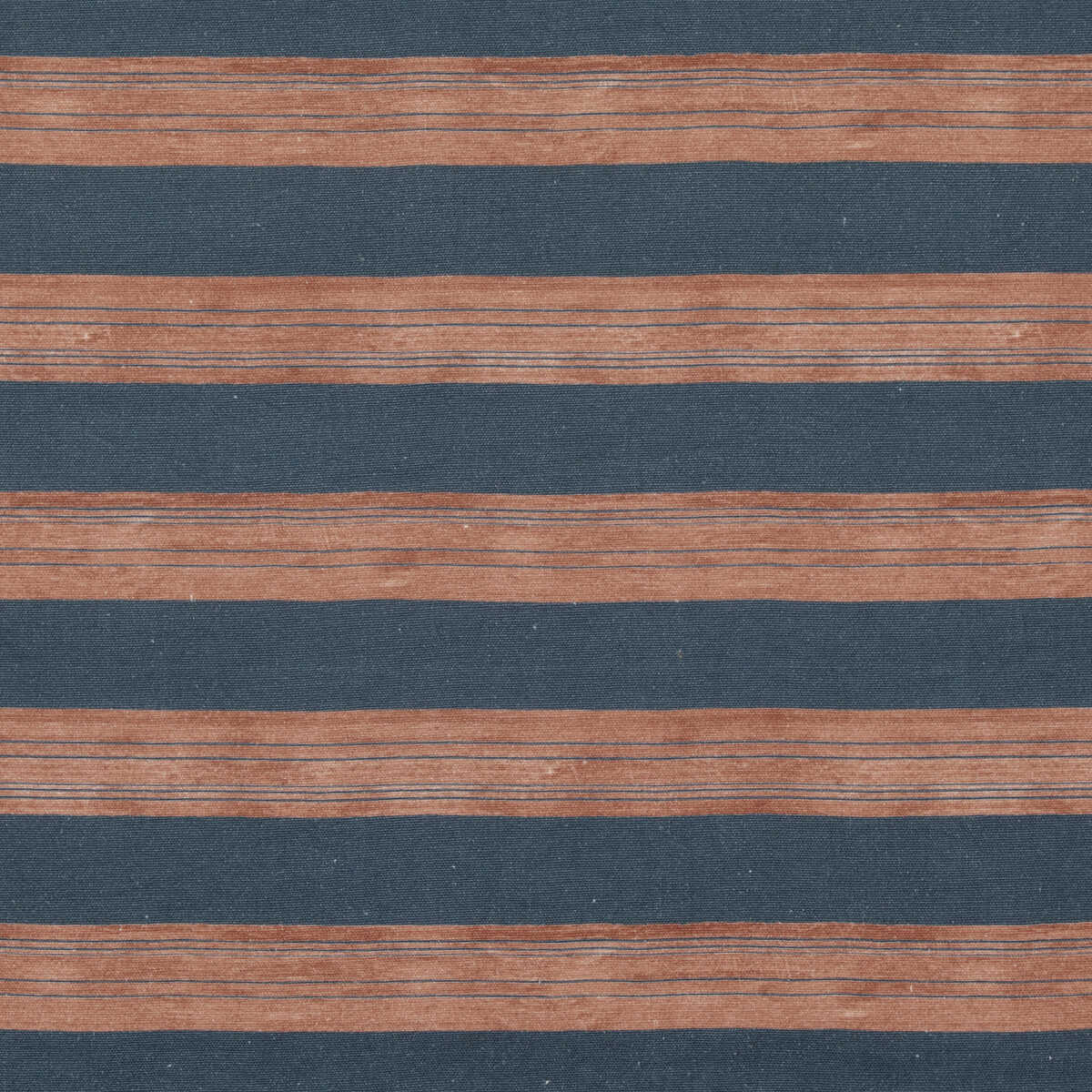 Askew - Sienna/Navy - LEE JOFA MODERN Fabric