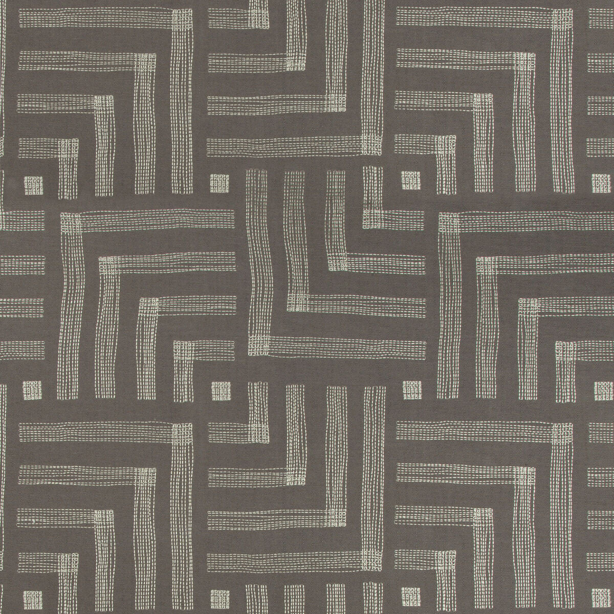 Pastiche - Mocha/Cream - Lee Jofa Modern Fabric