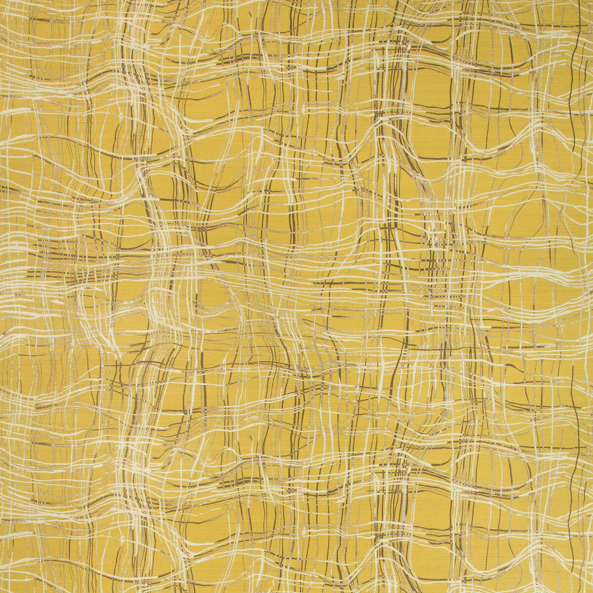Entangle Paper - Mustard - LEE JOFA MODERN Wallpaper