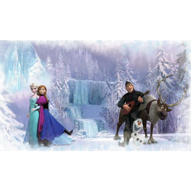 Disney Frozen Wall Mural - Purple - York Wallcoverings - JL1321M