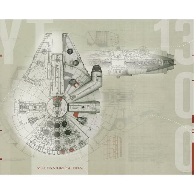 star-wars-millennium-falcon-ml-wall-mural-beige-york-wallcoverings-jl1401m