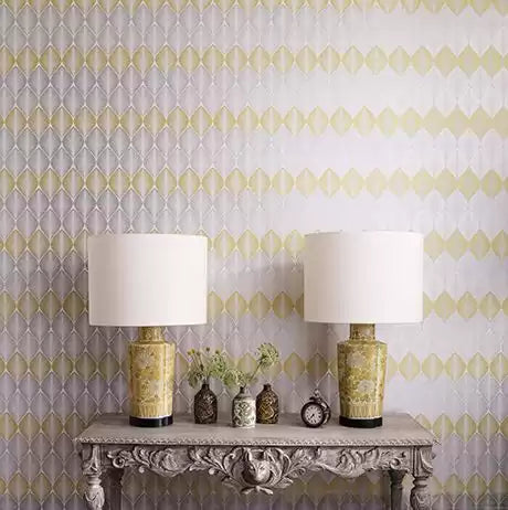 Verdanta Leaf Fall Meatallic Bronze/Gold - Osborne & Little - W6591-06 Wallcovering