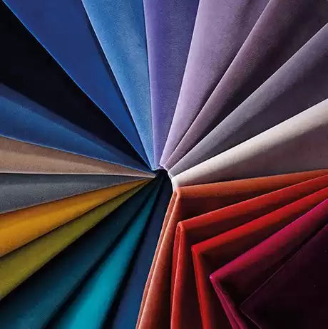 Mikado Velvet Paprika - Osborne & Little - F6990-18 Fabric