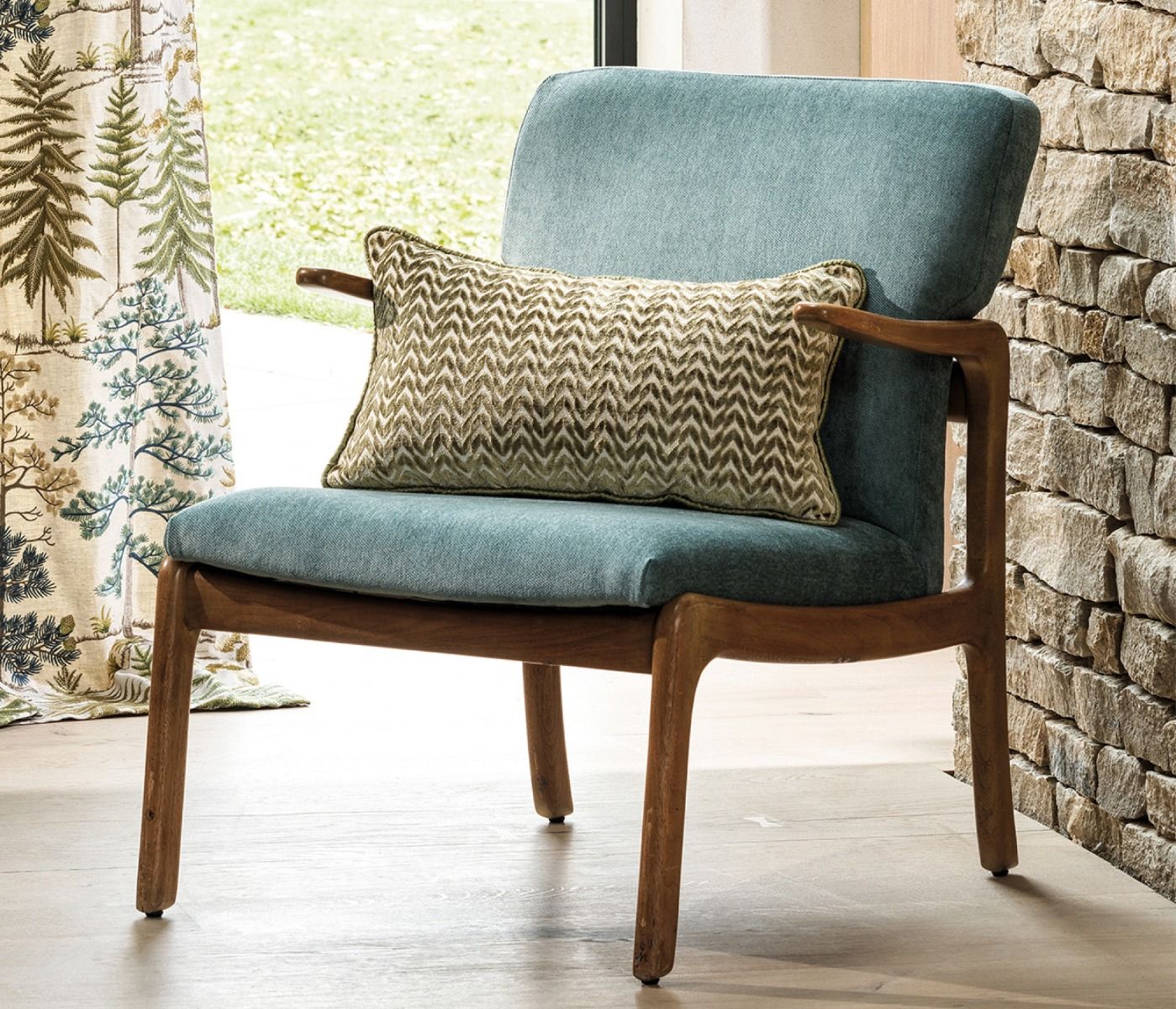 Serenissima Mosto Eucalyptus - Osborne & Little - F7991-01 Fabric
