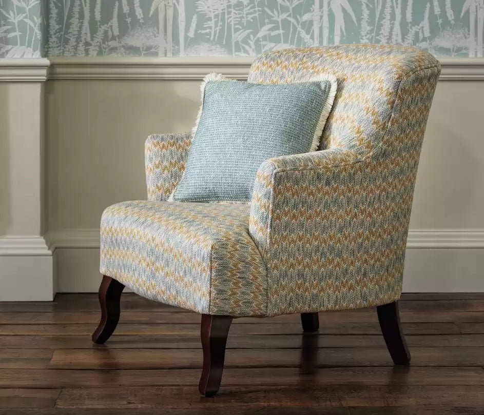 Montsoreau Weaves Dumas Green/Taupe - Nina Campbell - NCF4470-02 Fabric