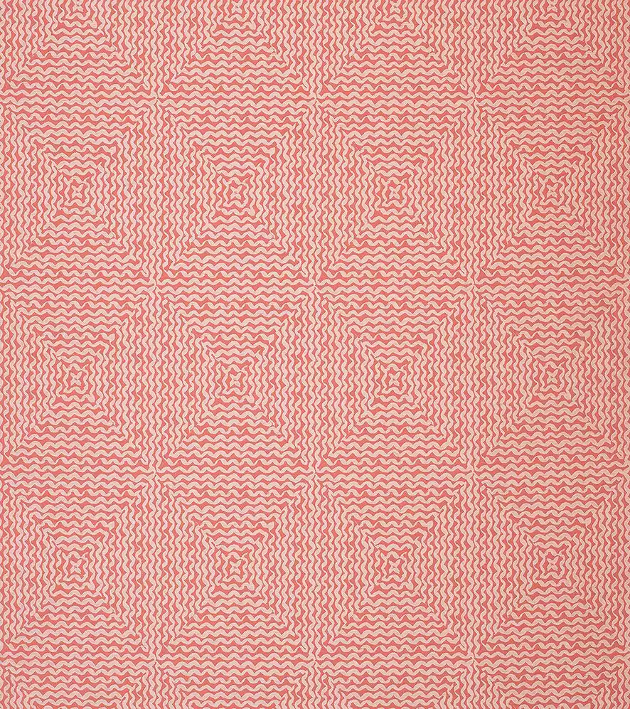 Les Rêves Mourlot Coral -Fabric - Nina Campbell Fabric