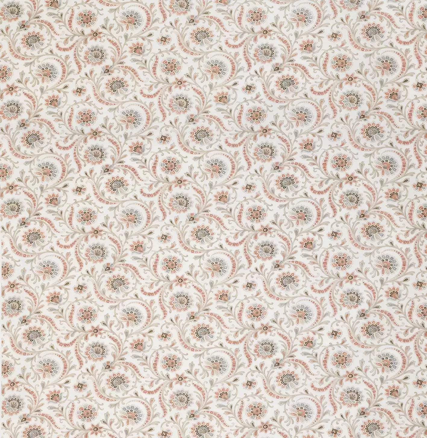 Les Indiennes Baville French Grey -Fabric